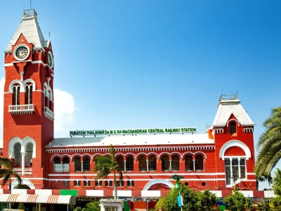 chennai central railway station india