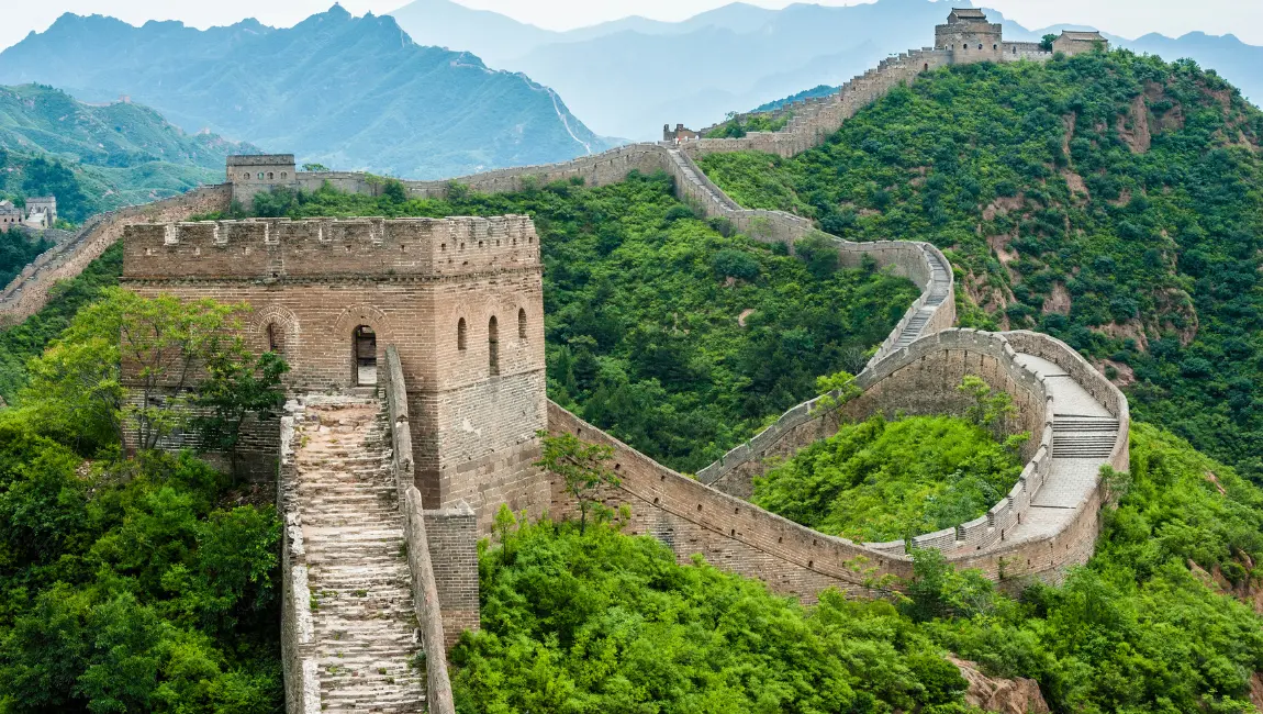 Juyong pass of Great wall China