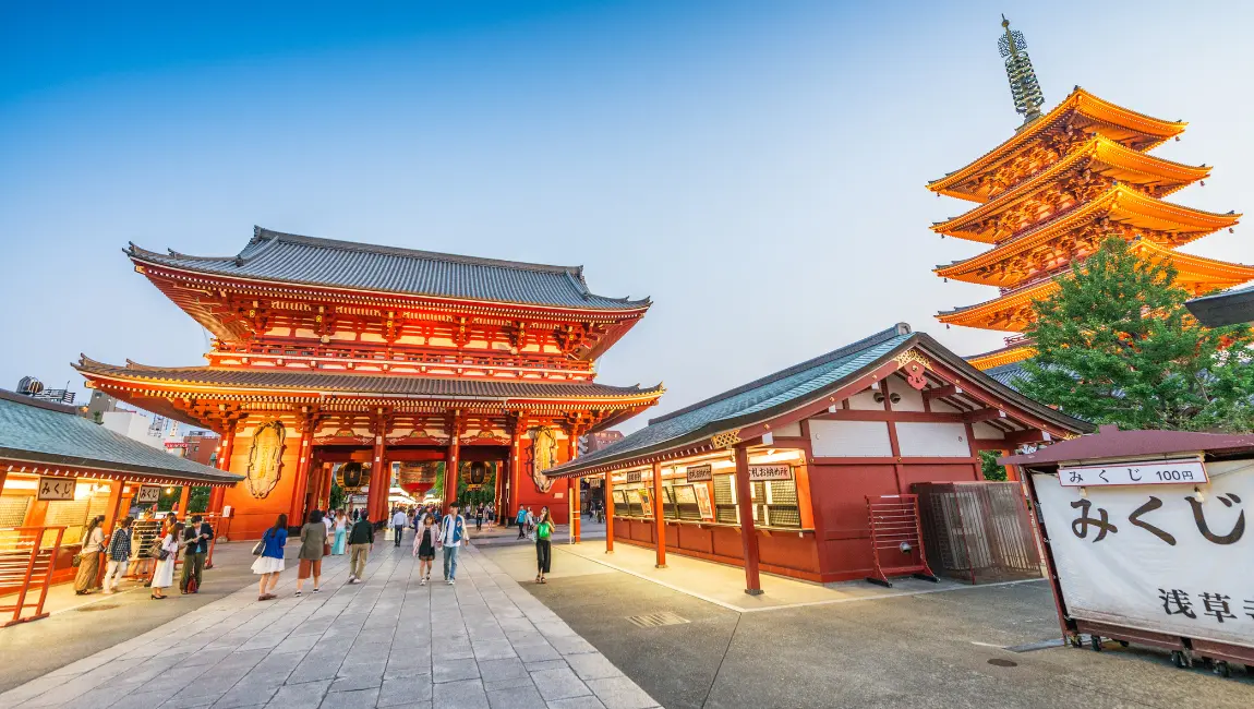 Senso-Ji Temple in Tokyo Japan