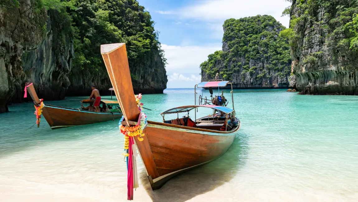 Traditional Longtail Boat Phuket