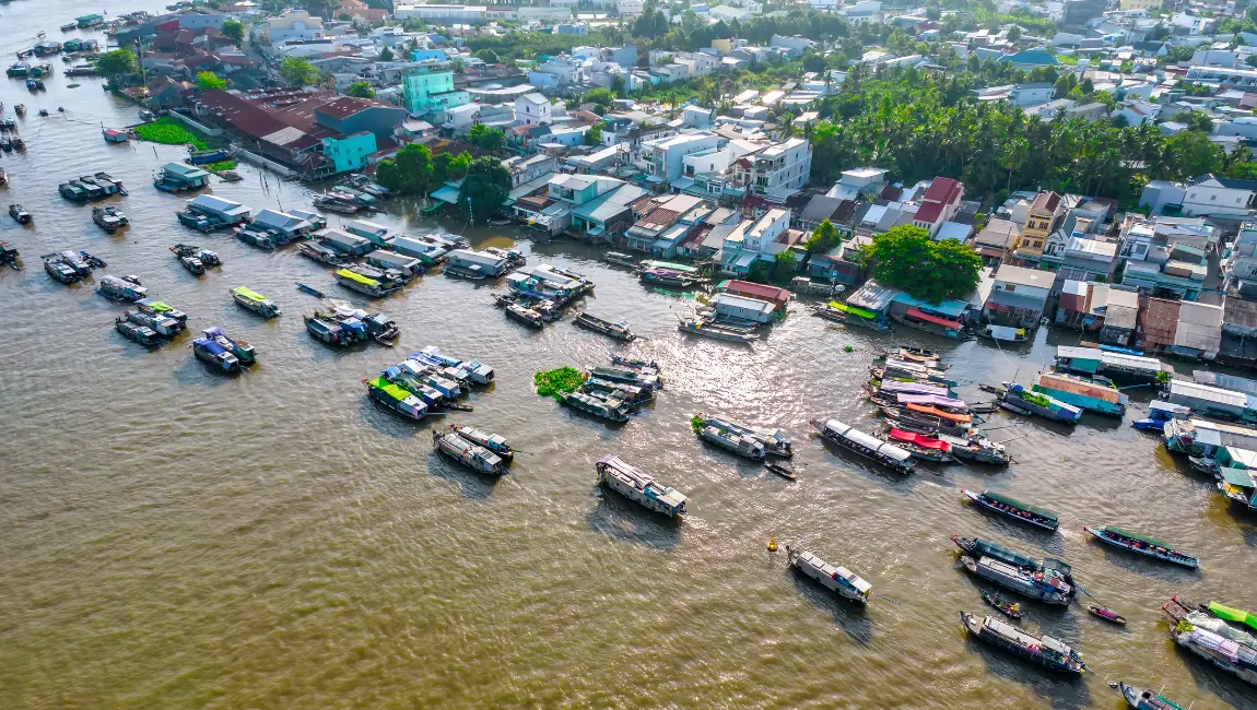 Vietnam Cai Rang floating market